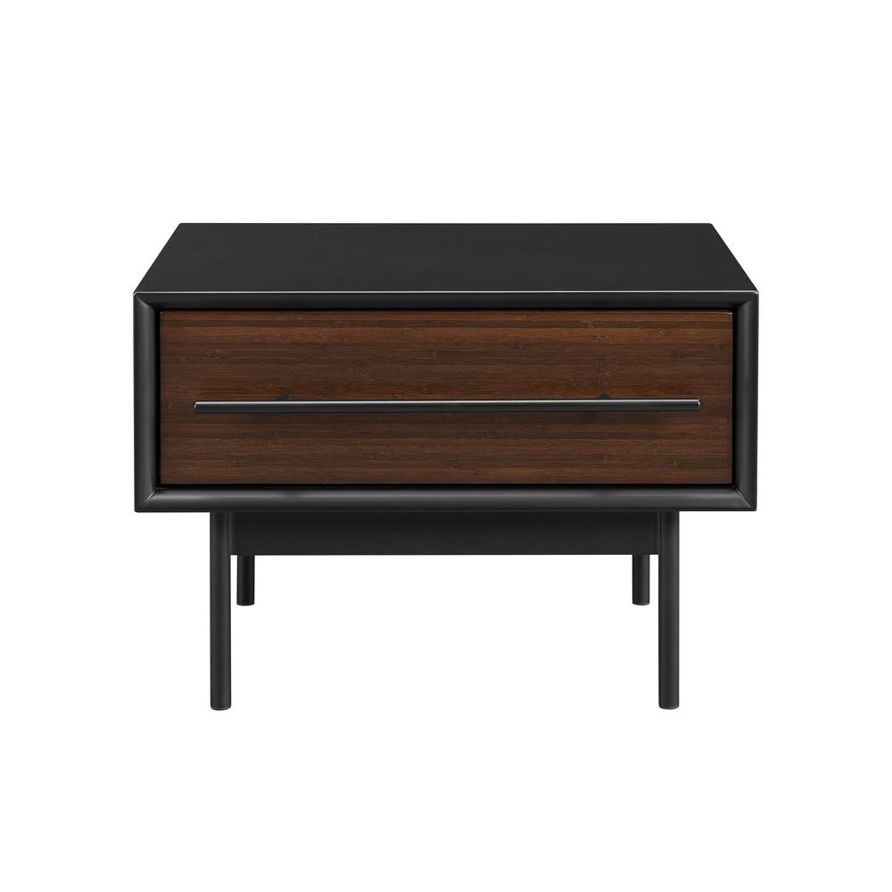 Park Avenue 1 Drawer Nightstand, Ruby. Picture 3