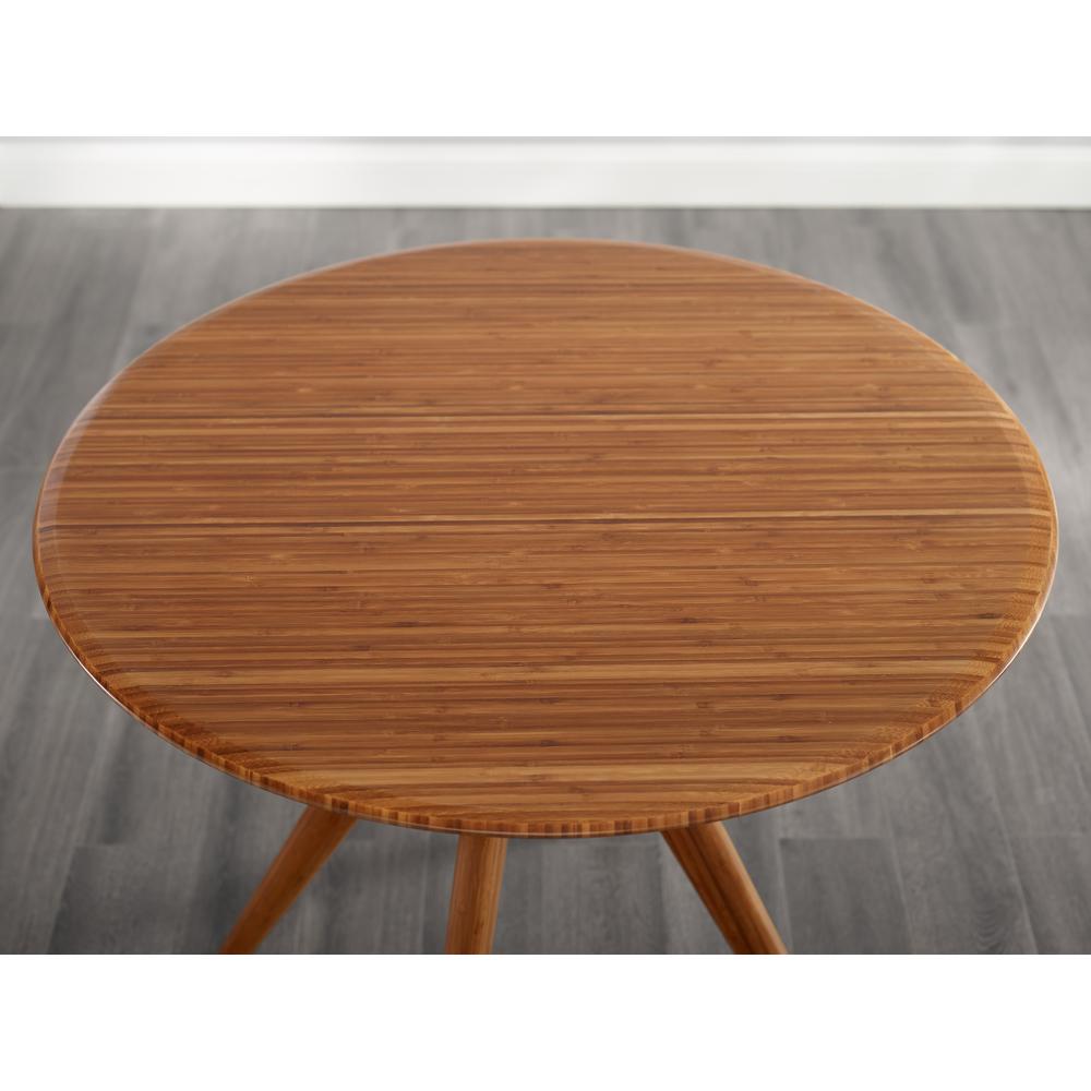 Sitka 36" Round Dining Table, Amber. Picture 5