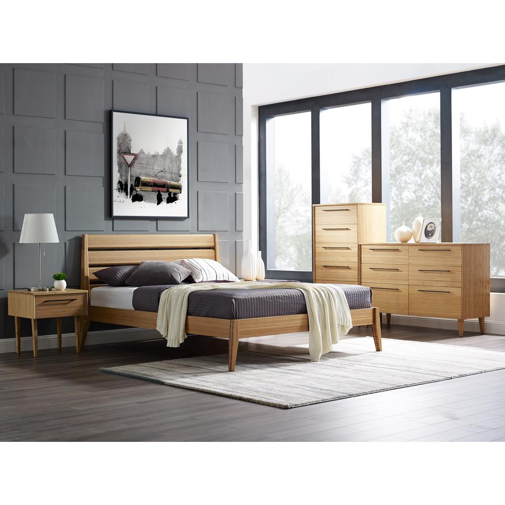 Sienna Six Drawer Double Dresser, Caramelized. Picture 9