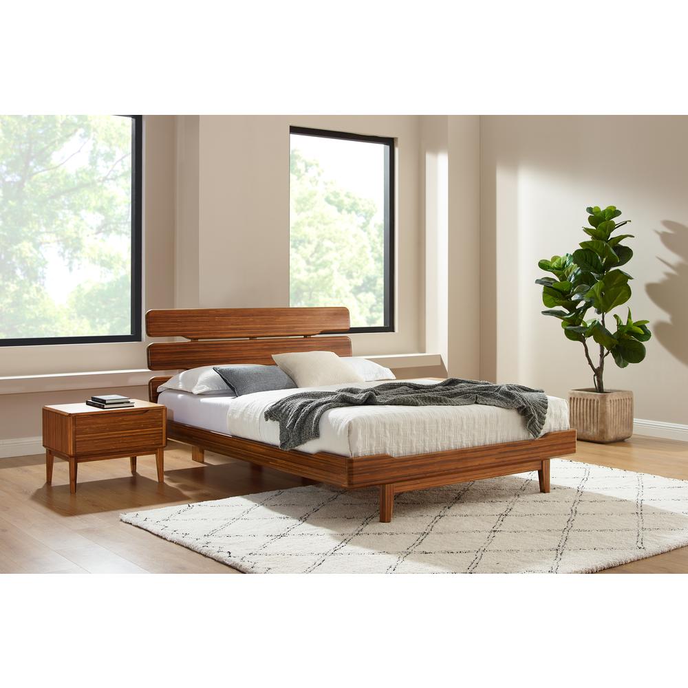 Currant Queen Platform Bed, Amber. Picture 6