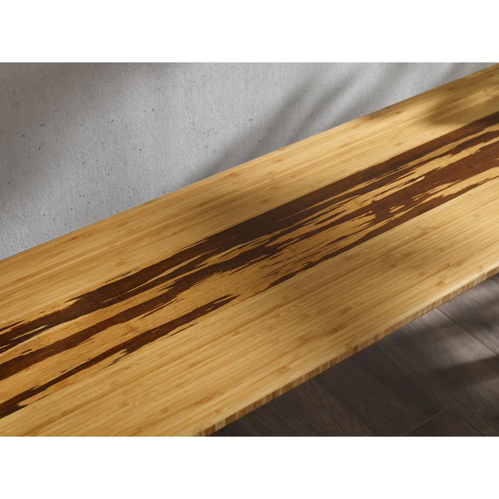 Azara Bench, Caramelized. Picture 4