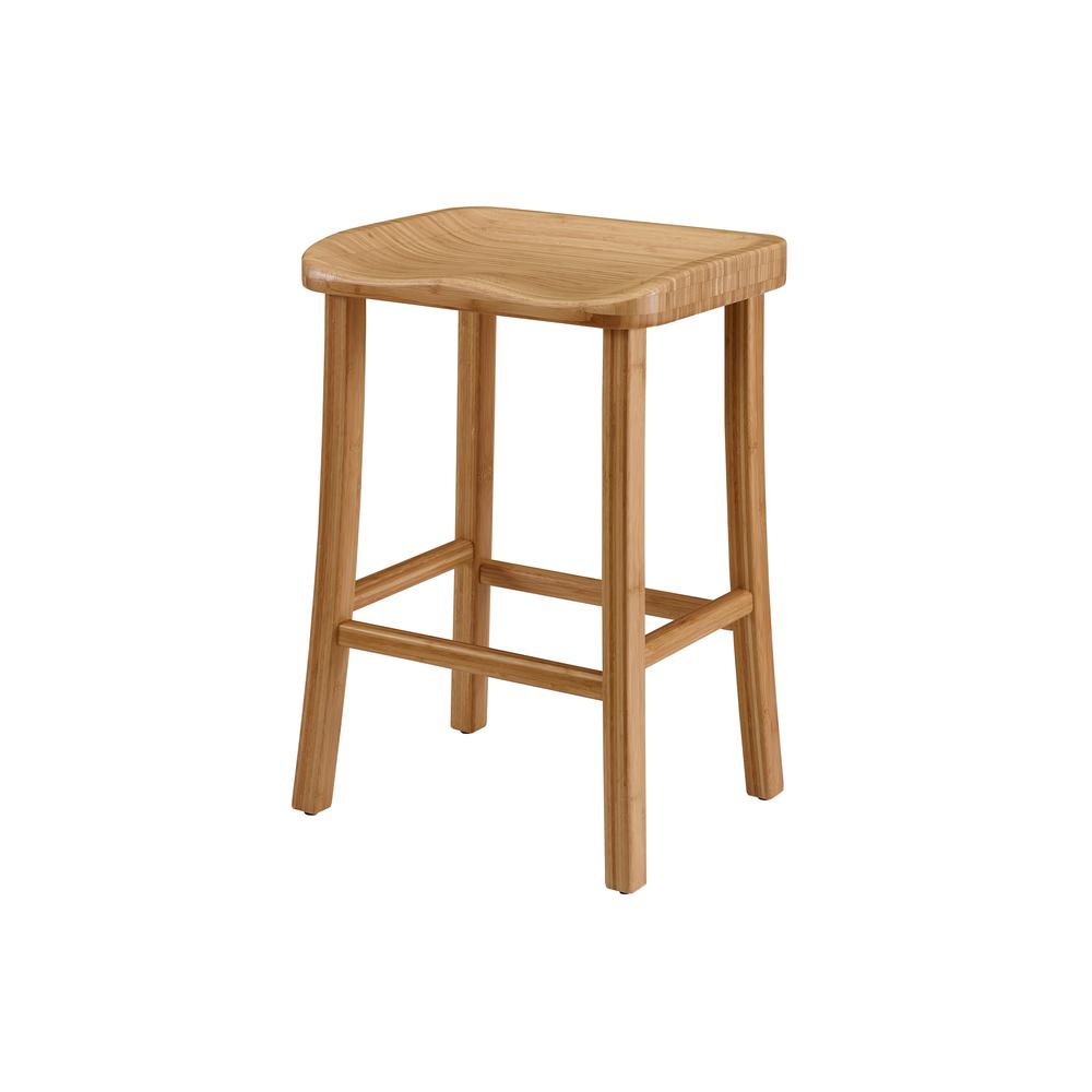 Tulip Bar Height Stool, Caramelized, (Set of 2). Picture 8
