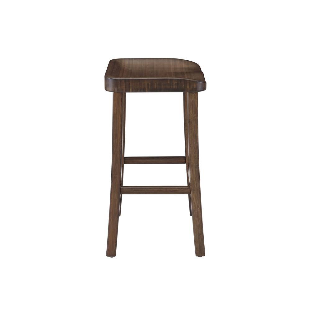 Tulip Counter Height Stool, Black Walnut, (Set of 2). Picture 9