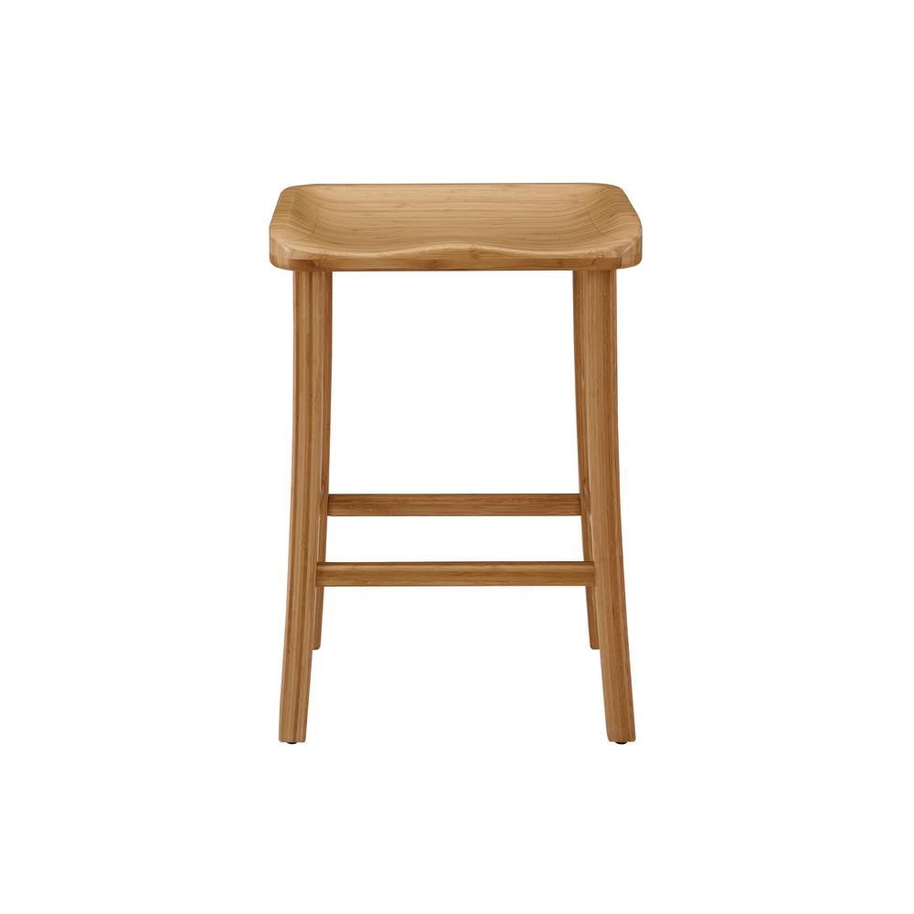 Tulip Counter Height Stool, Caramelized, (Set of 2). Picture 10