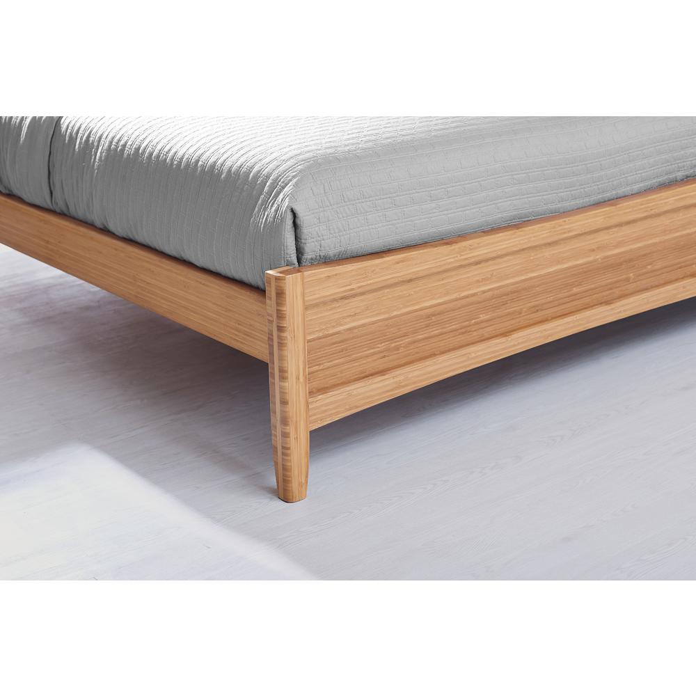 Willow Eastern King Platform Bed, Caramelized. Picture 6