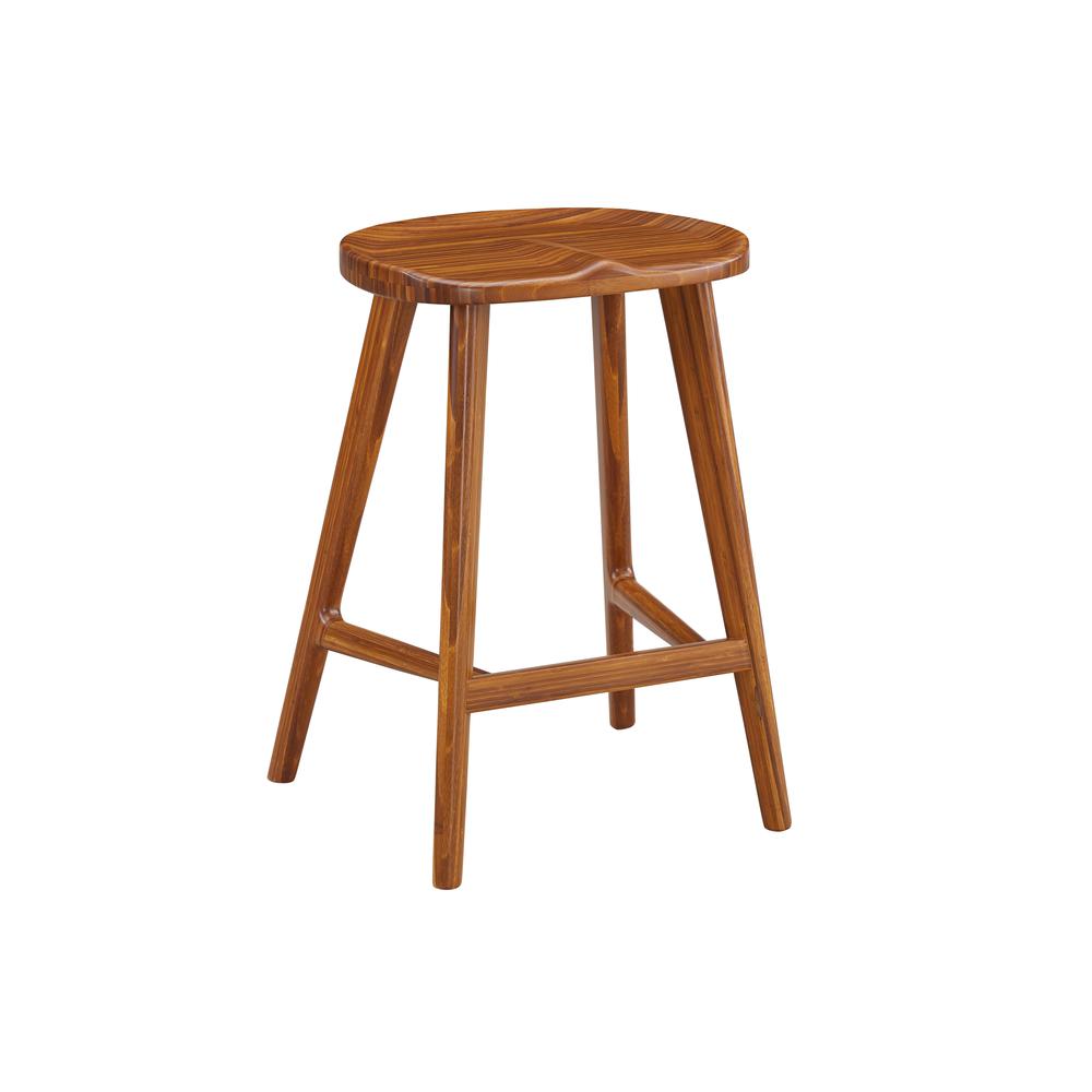 Max Stool in Counter Height, Amber, (Set of 2). Picture 1