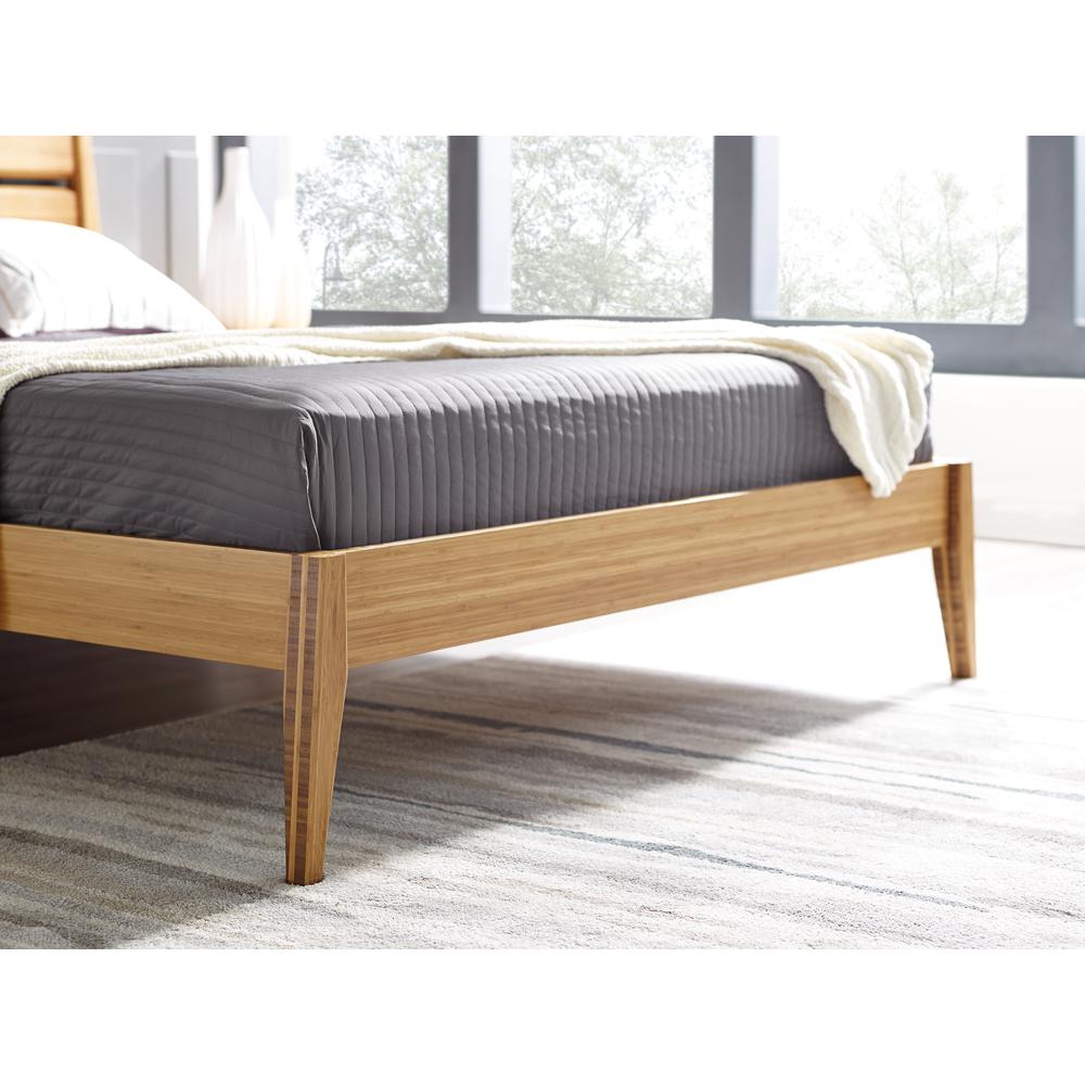 Sienna Queen Platform Bed, Caramelized. Picture 12