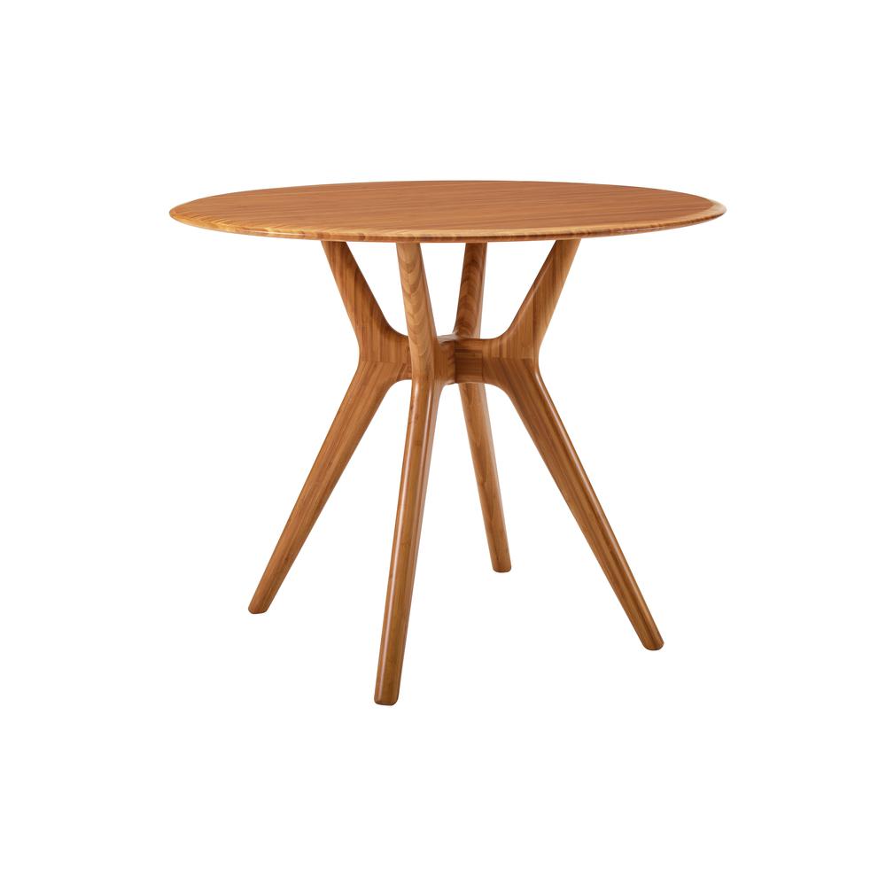 Sitka 36" Round Dining Table, Amber. Picture 1