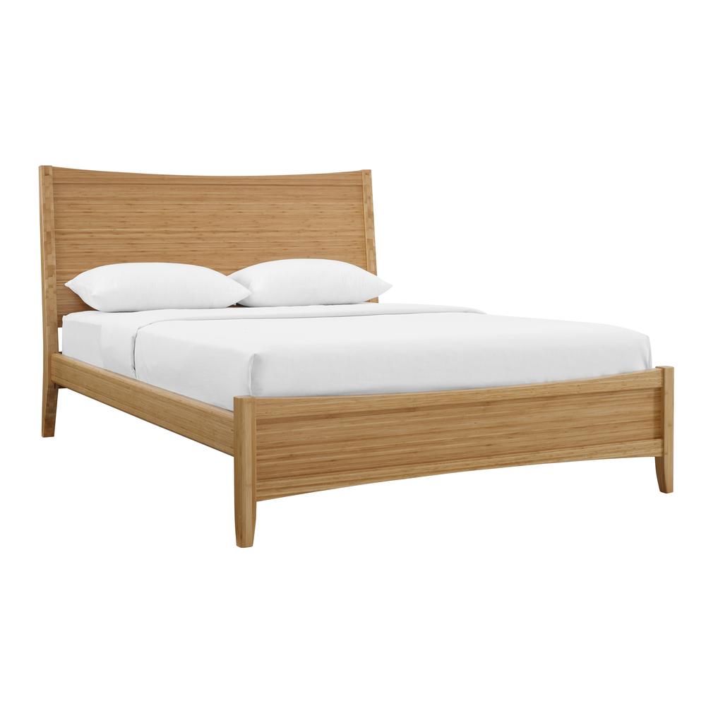 Willow Queen Platform Bed, Caramelized. Picture 2