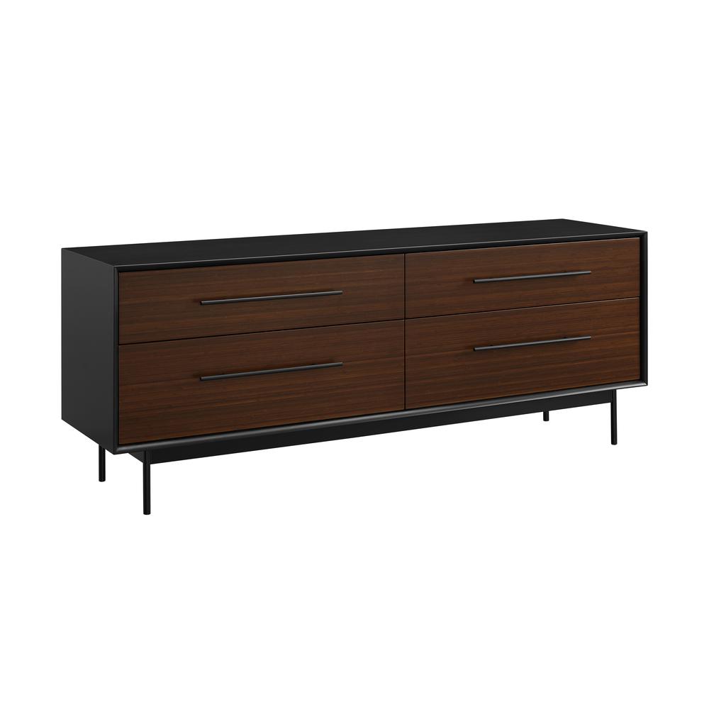 Park Avenue 4 Drawer Double Dresser, Ruby. Picture 1