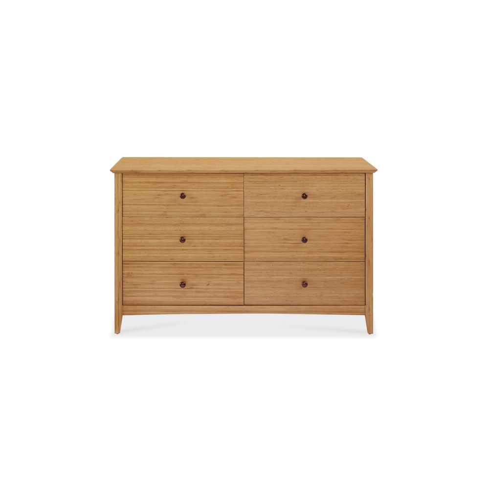 Willow Six Drawer Dresser, Caramelized. Picture 2