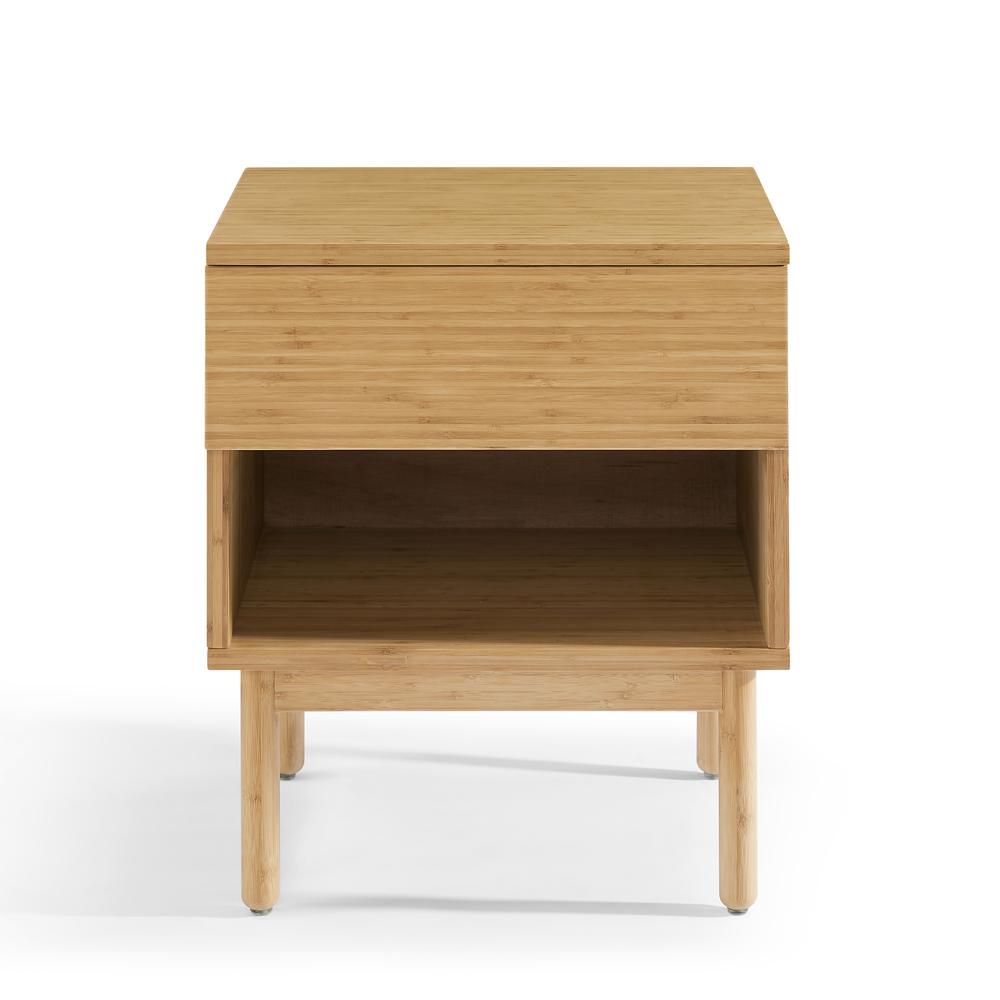 Ria 1 Drawer Nightstand, Caramelized. Picture 1
