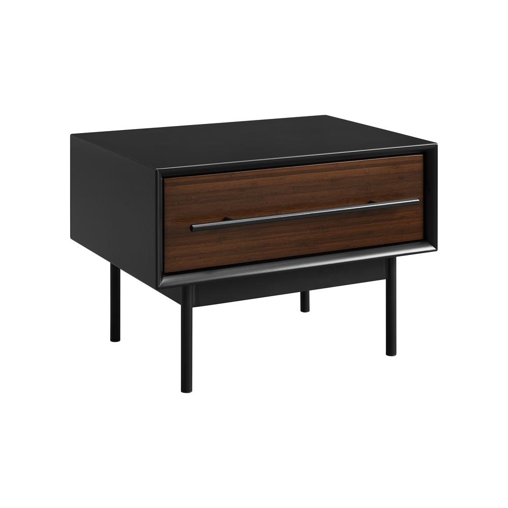 Park Avenue 1 Drawer Nightstand, Ruby. Picture 1