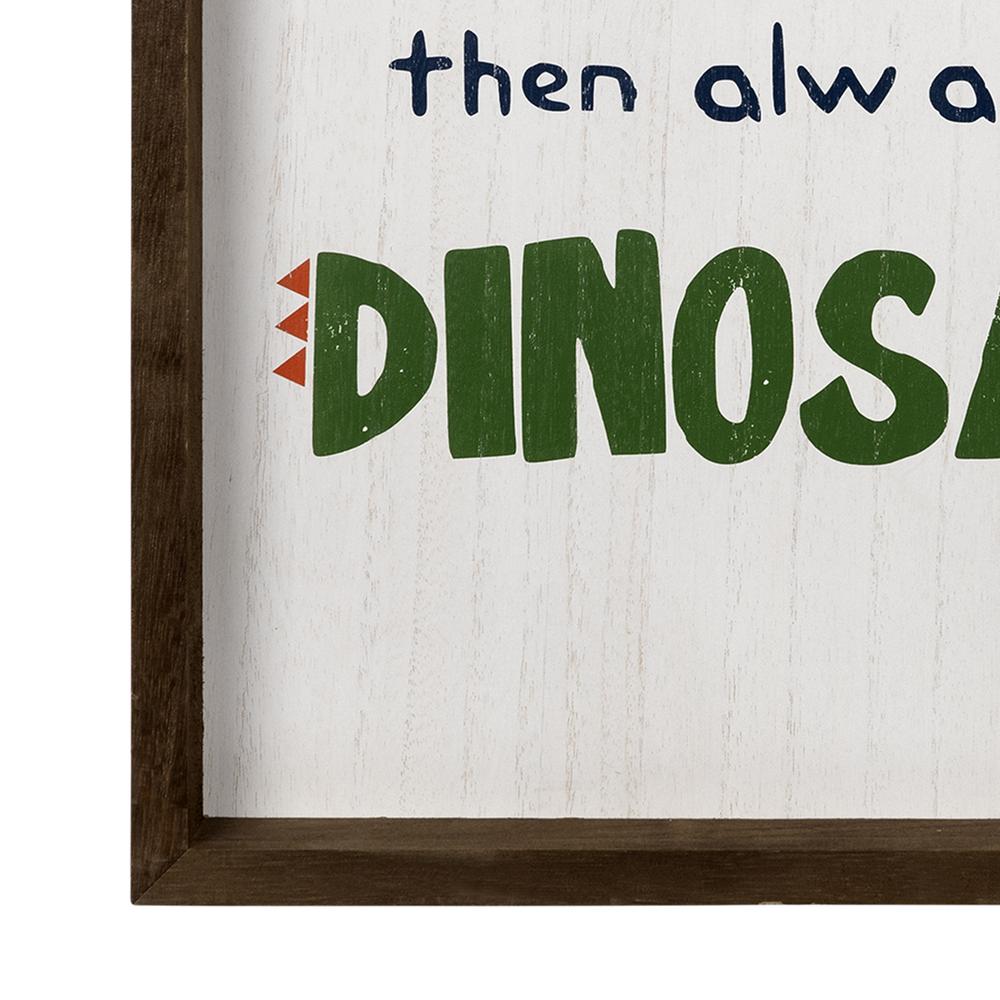 Stratton Home Decor Be A Dinosaur Wall Art. Picture 3