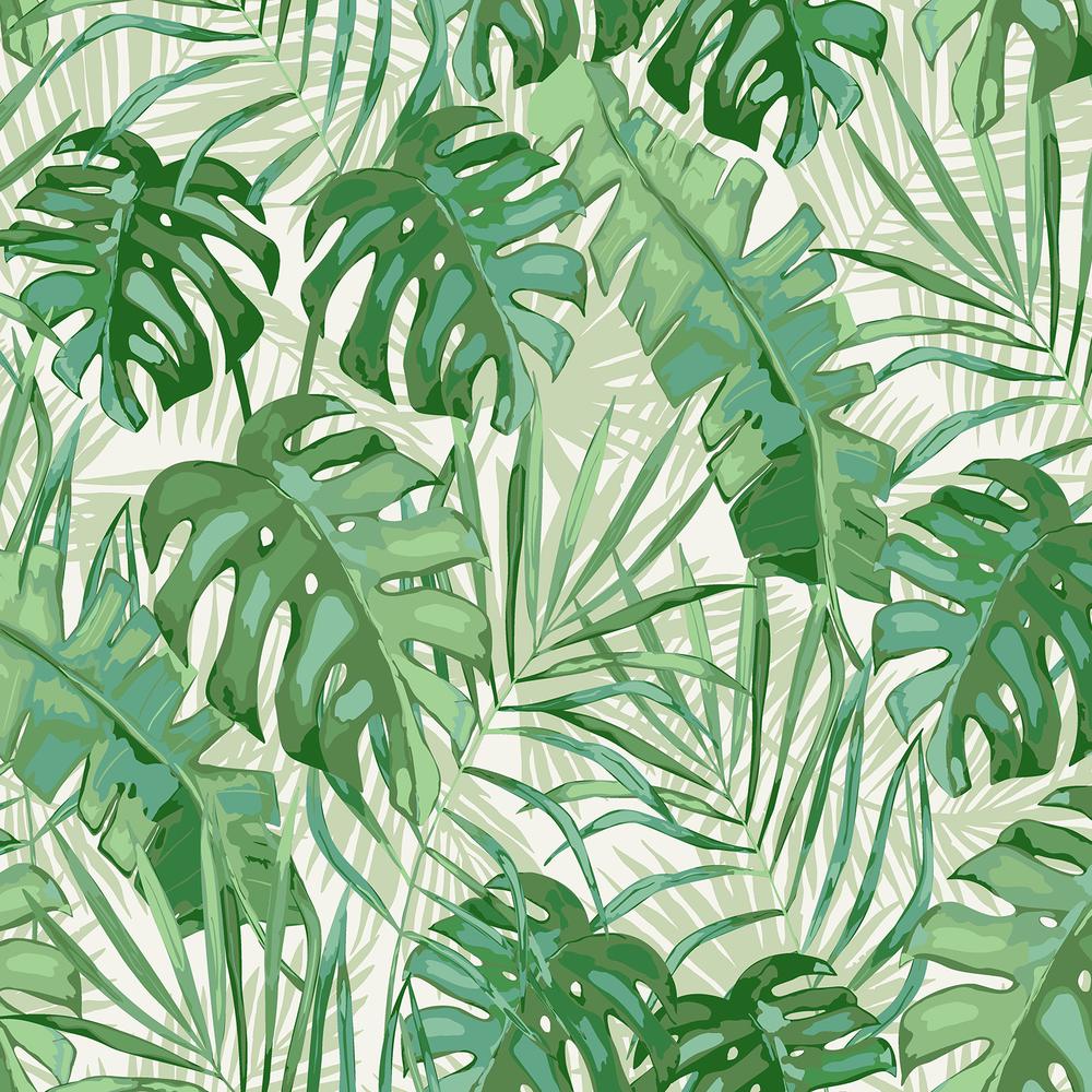 Bryann Tortoise Green Tropical Outdoor Lumbar Throw Pillows (2-Pack). Picture 4