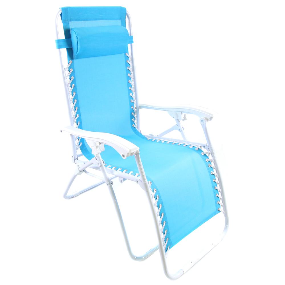 Zero Gravity Chair, Turquoise color. Picture 1