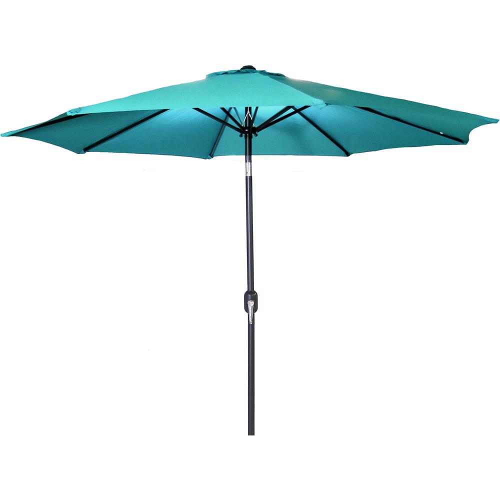 9ft Steel Market umbrella, Aruba color. Picture 1