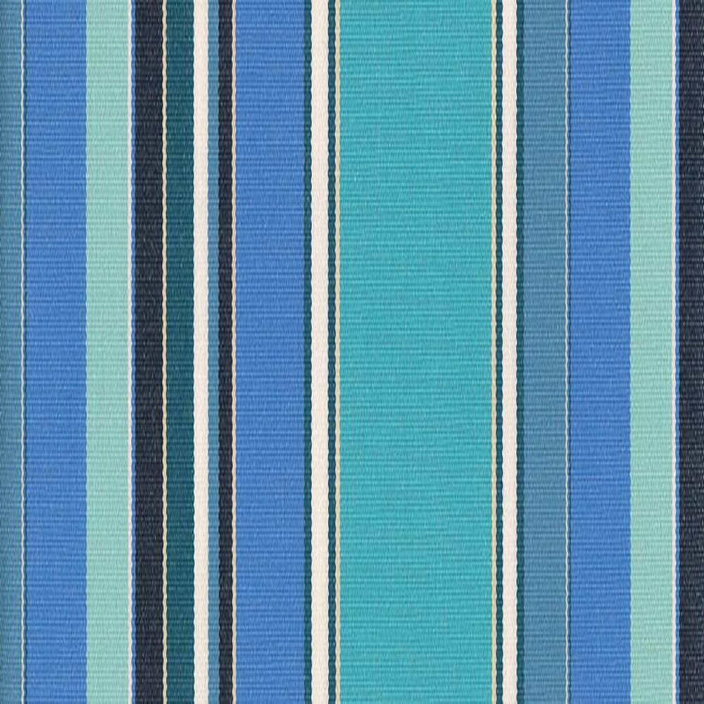 Dolce Oasis Multi Stripe Square Knife Edge Outdoor Throw Pillows (2-Pack). Picture 4
