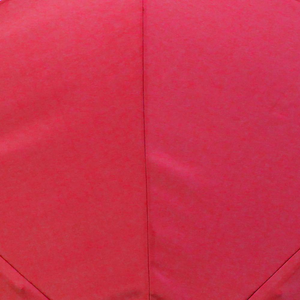 Red Solid Rectangular Folding Outdoor Patio Umbrella with Crank Opening. Picture 4