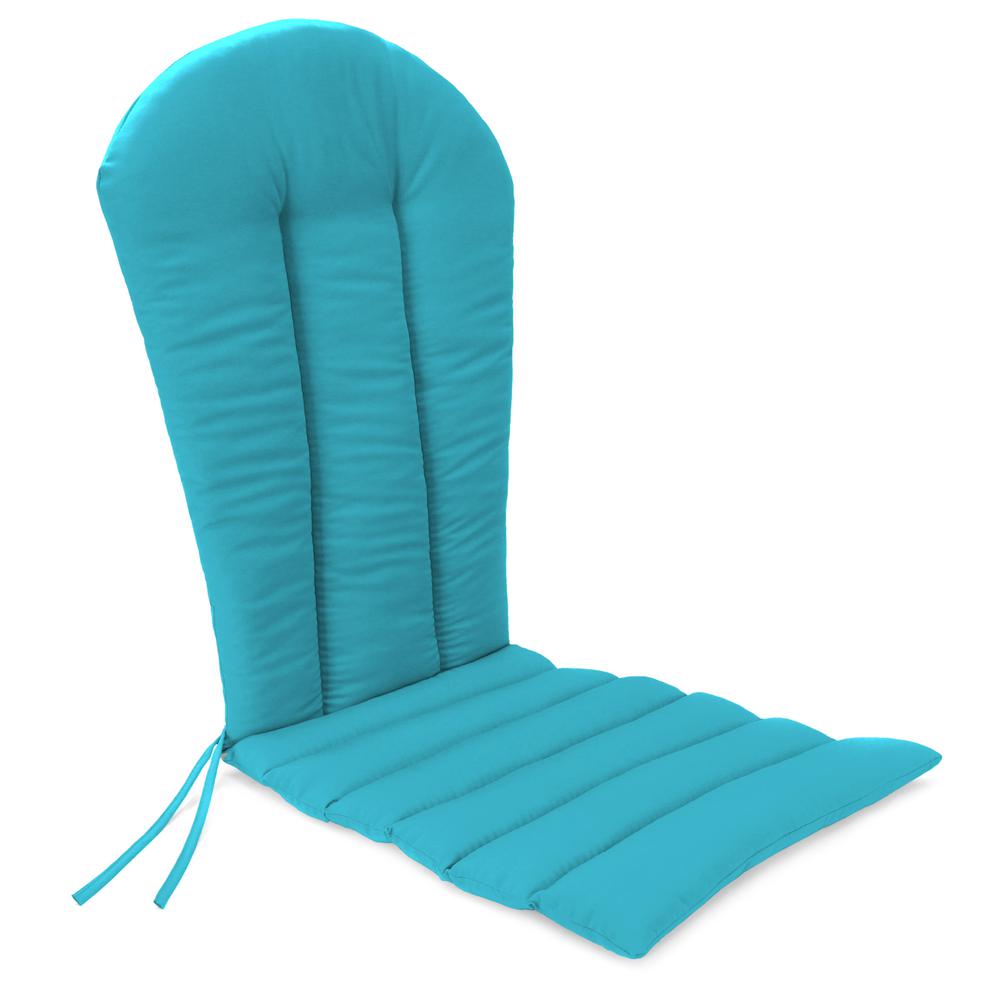 Outdoor Adirondack Chair Cushion, Blue color. Picture 1