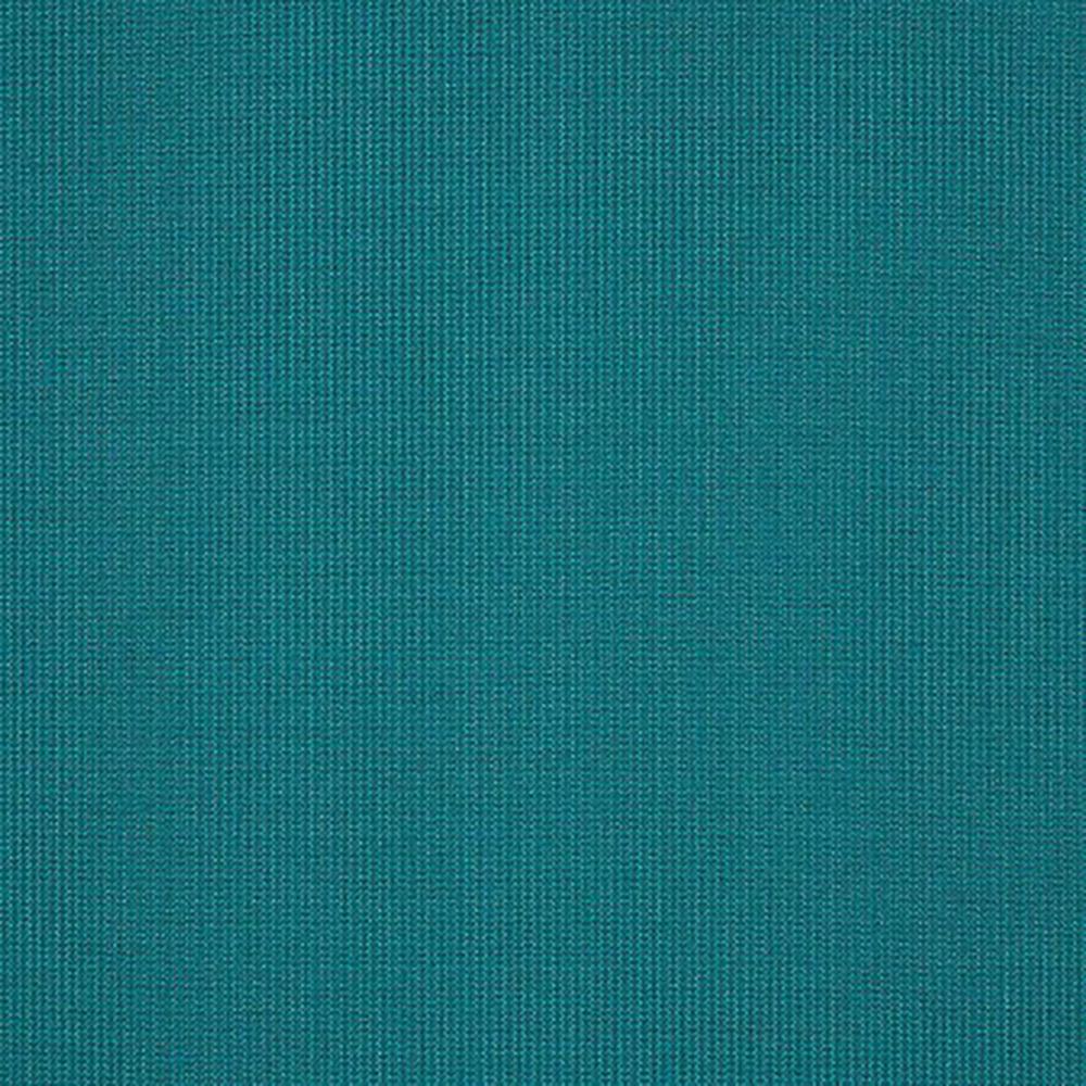 Sunbrella Spectrum Peacock Teal Solid Outdoor Chair Cushion with Ties. Picture 4