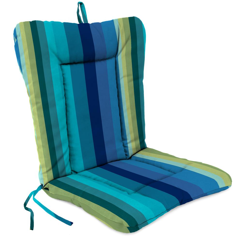 Outdoor Euro Style Chair Cushion, Multi color. Picture 1