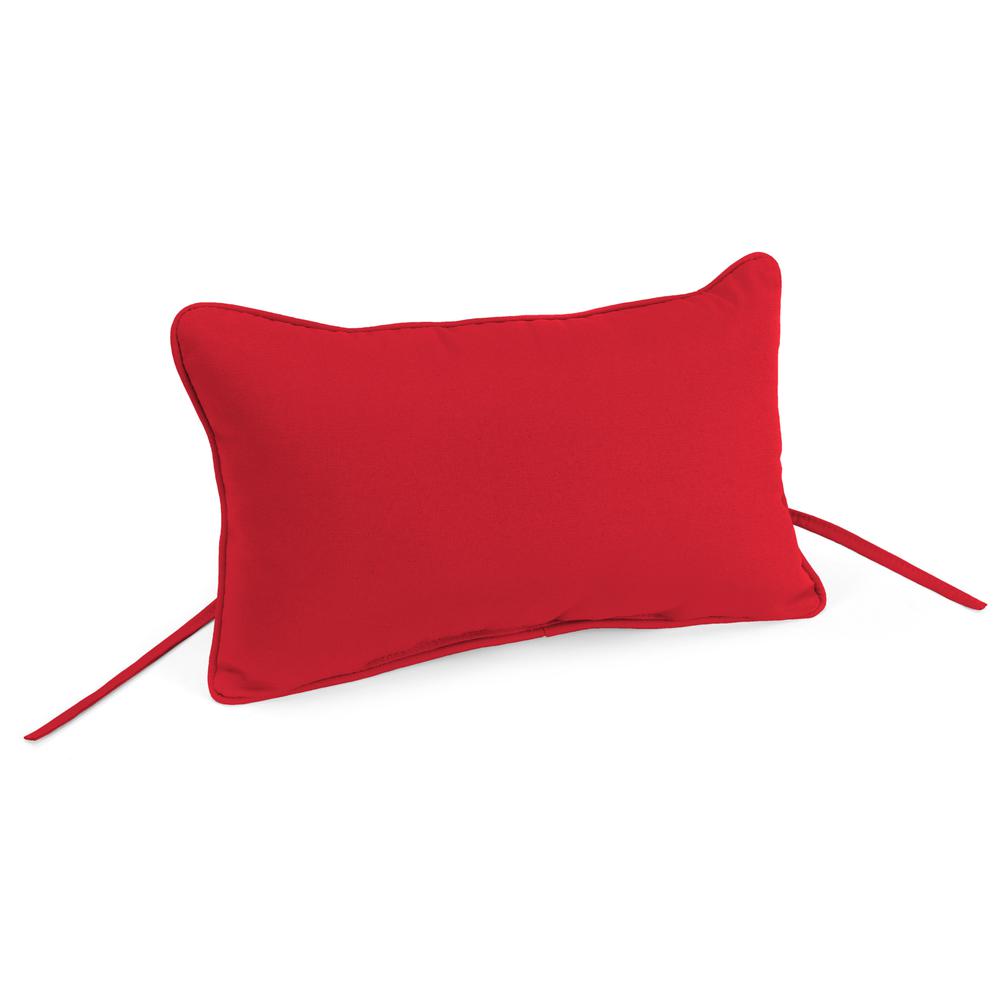 Outdoor Adirondack Chair Head Rest, Red color. The main picture.