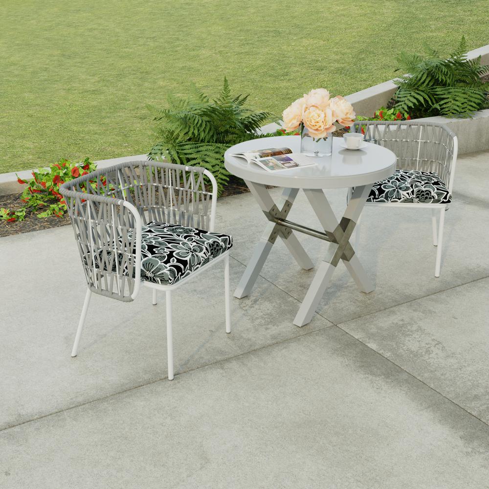 Floral outdoor seat discount pads