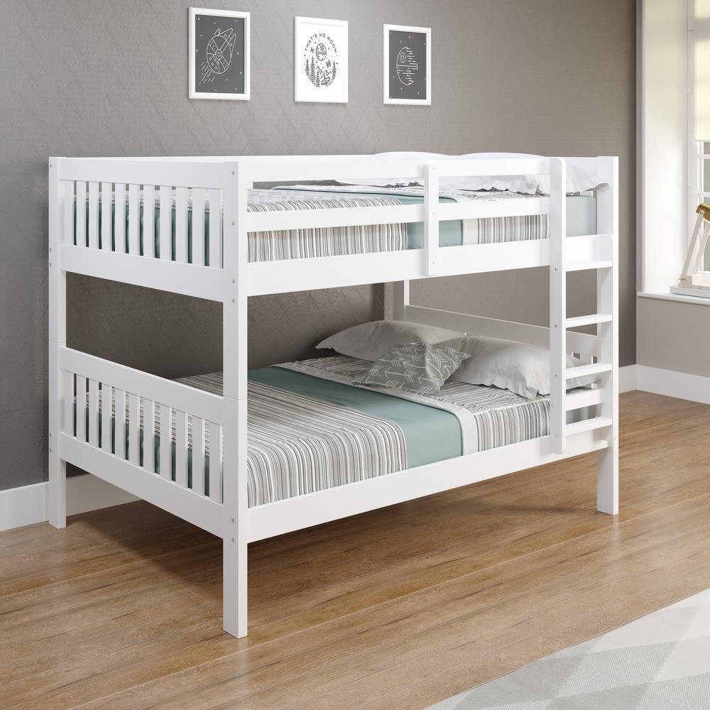 Full/Full Mission Bunk Bed White. Picture 3