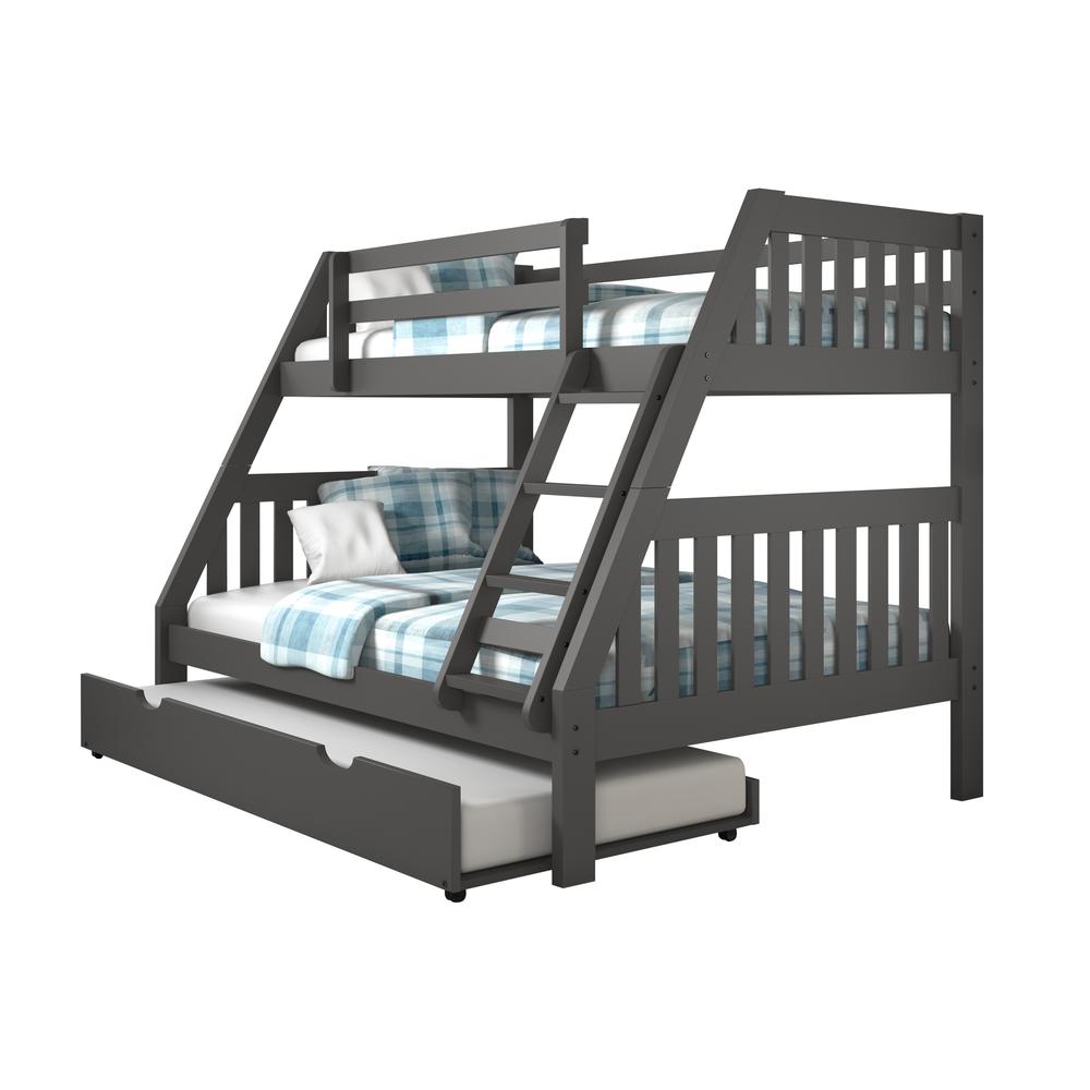 Twin/Twin Mission Bunk Bed, Drawers Or Trundle Not Included. Picture 6