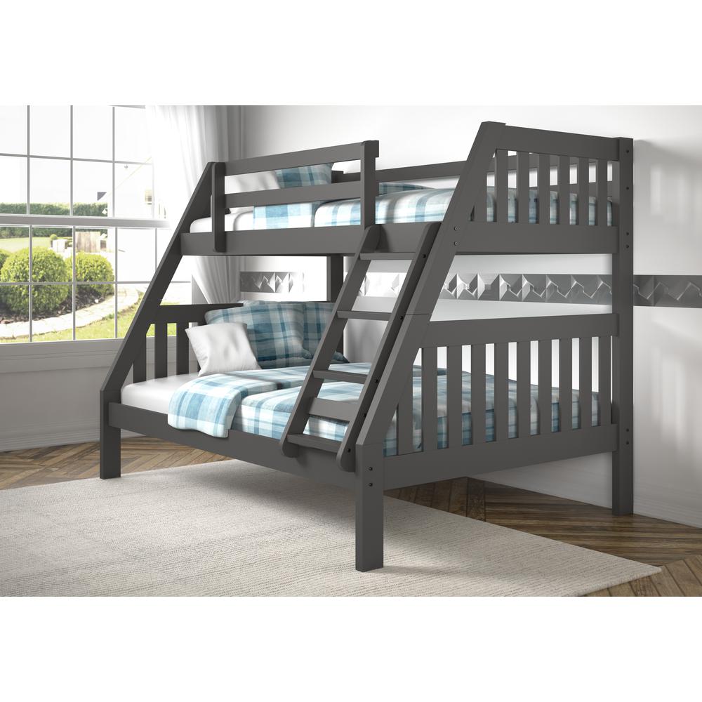 Twin/Twin Mission Bunk Bed, Drawers Or Trundle Not Included. Picture 3