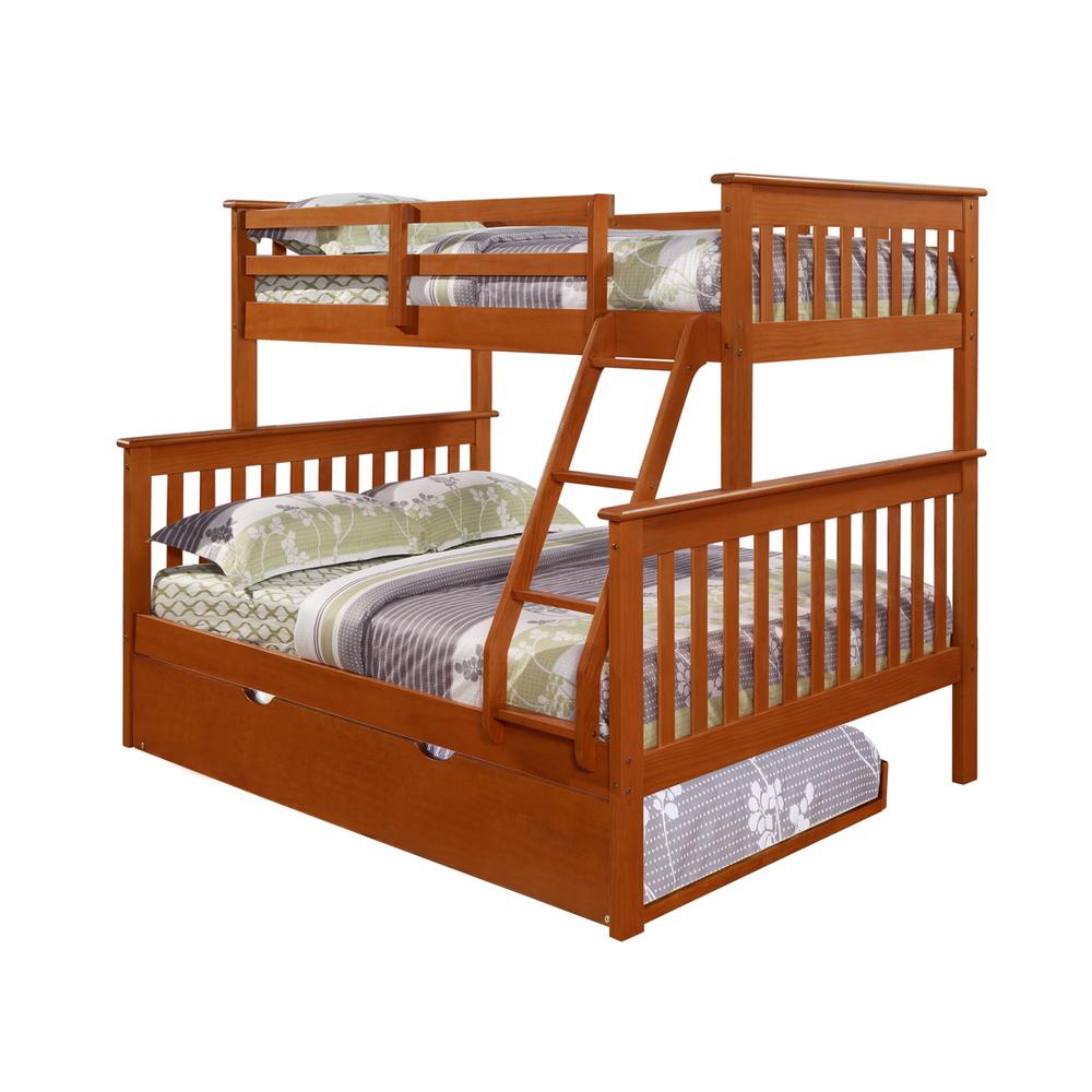 Twin/Full Mission Bunk Bed W/Twin Trundle. The main picture.