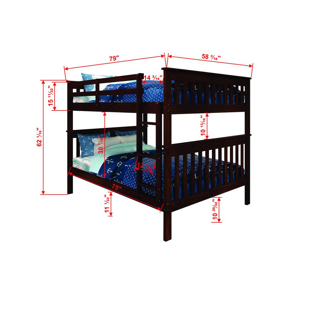 Full/Full Mission Bunk Bed. Picture 2