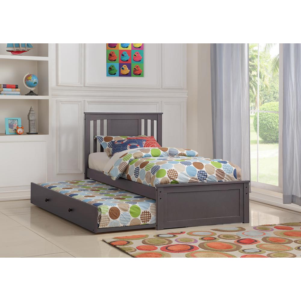 Twin Princeton Bed W/Twin Trundle Bed. Picture 1