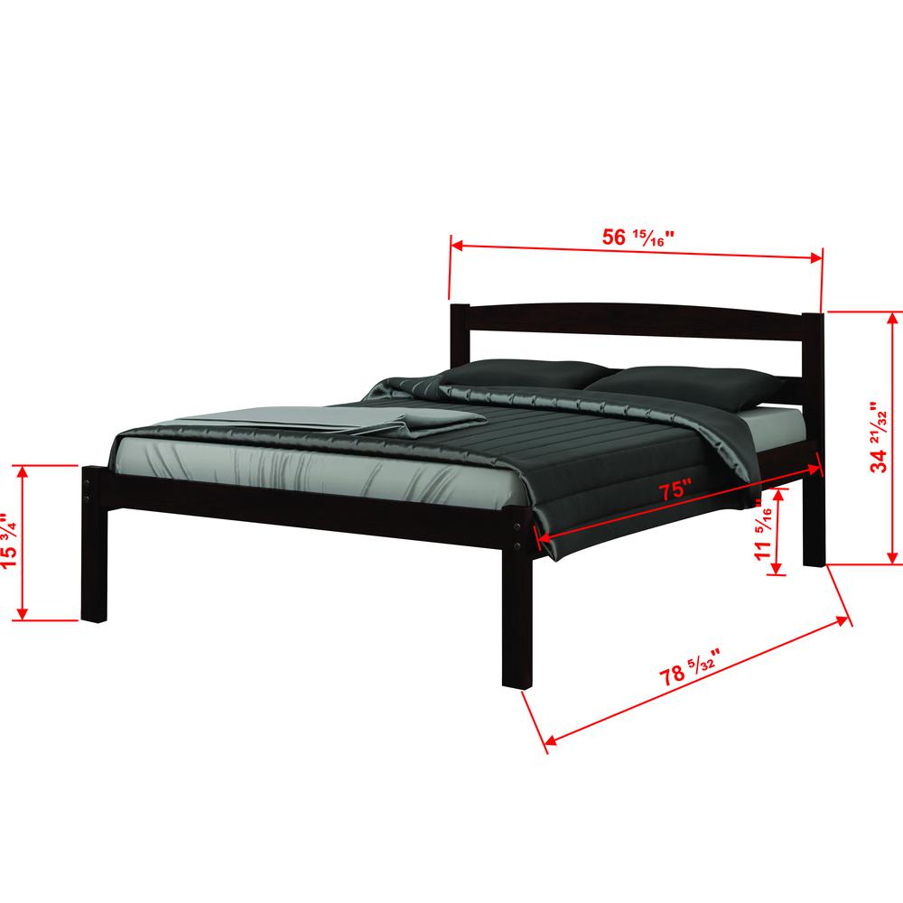 Full Econo Bed W/Dual Under Bed Drawers. Picture 1