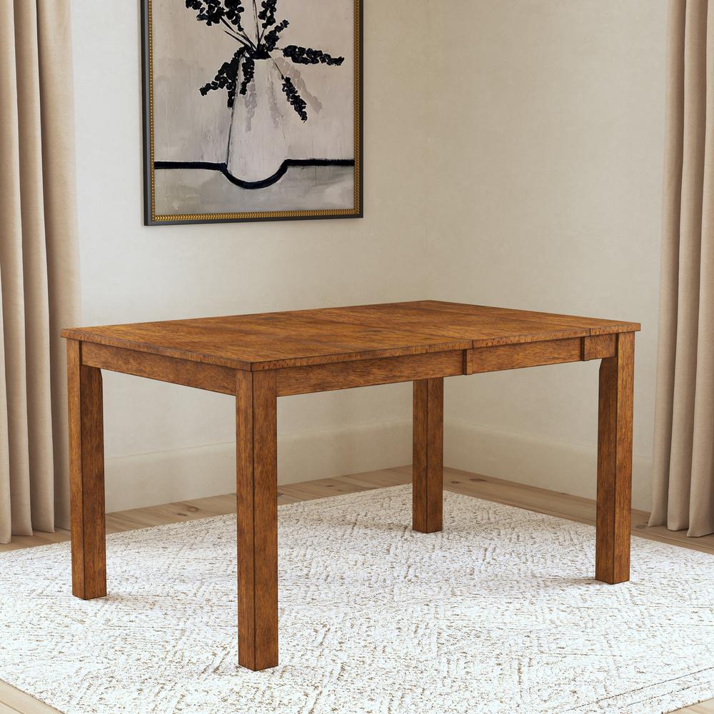 Mariposa 36"-54" Dinette Table, Rusty Whiskey Finish. Picture 6