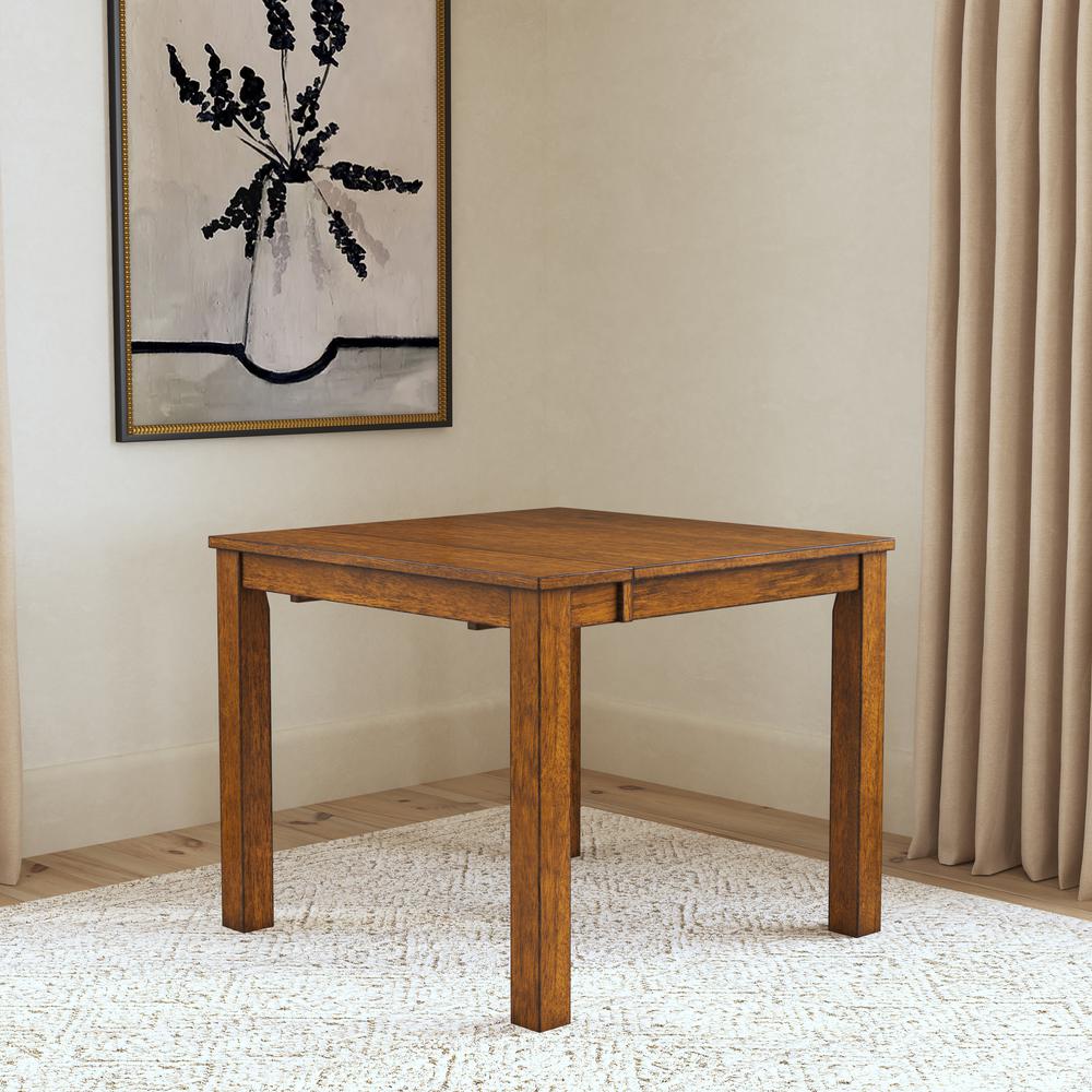 Mariposa 36"-54" Dinette Table, Rusty Whiskey Finish. Picture 9