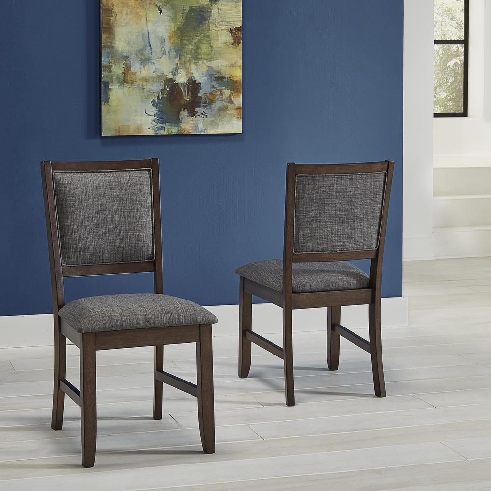 Transitional Upholstered Dining Side Chair Set, Belen Kox. Picture 1