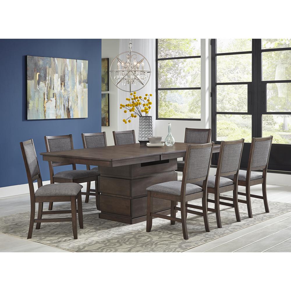 Chesney 60" - 78" Storage Dining Table with (1) 18" Butterfly Leaf. Picture 9