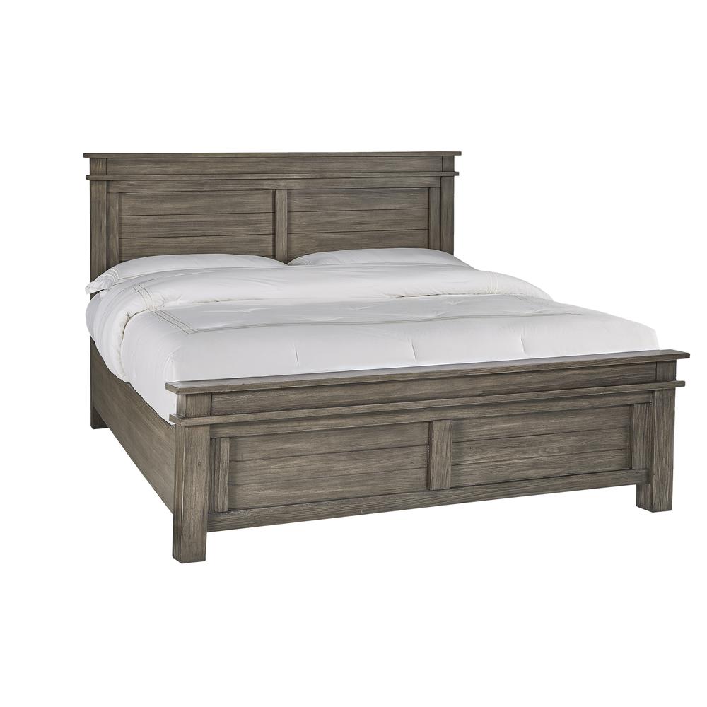 Glacier Point Queen Panel Bed, Greystone Finish. Picture 2