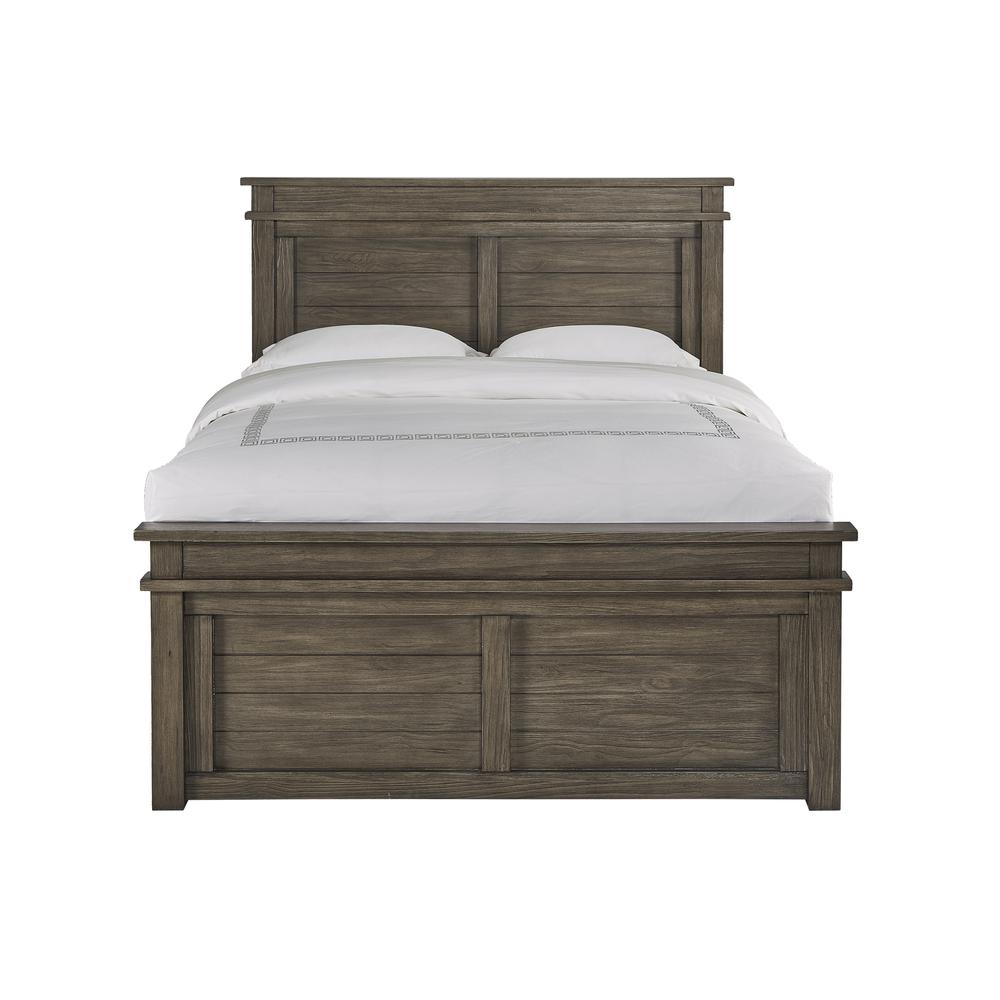 Glacier Point Queen Captains Bed, Greystone Finish. Picture 2