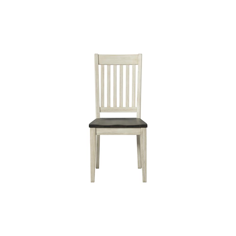 Two-Tone Slatback Side Chair (Set of 2), Belen Kox. Picture 2