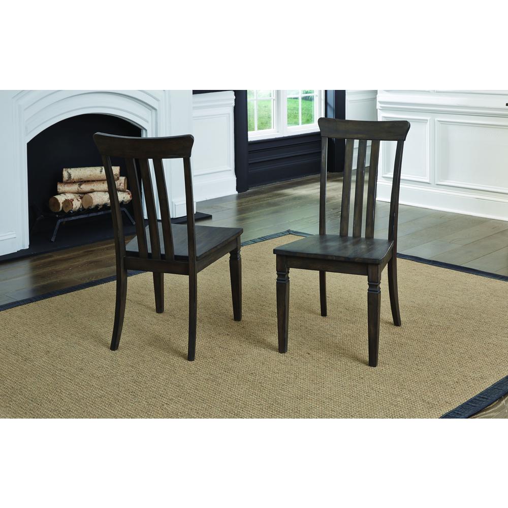 ComfortScoop Slatback Dining Chairs - Set of 2, Belen Kox. Picture 1