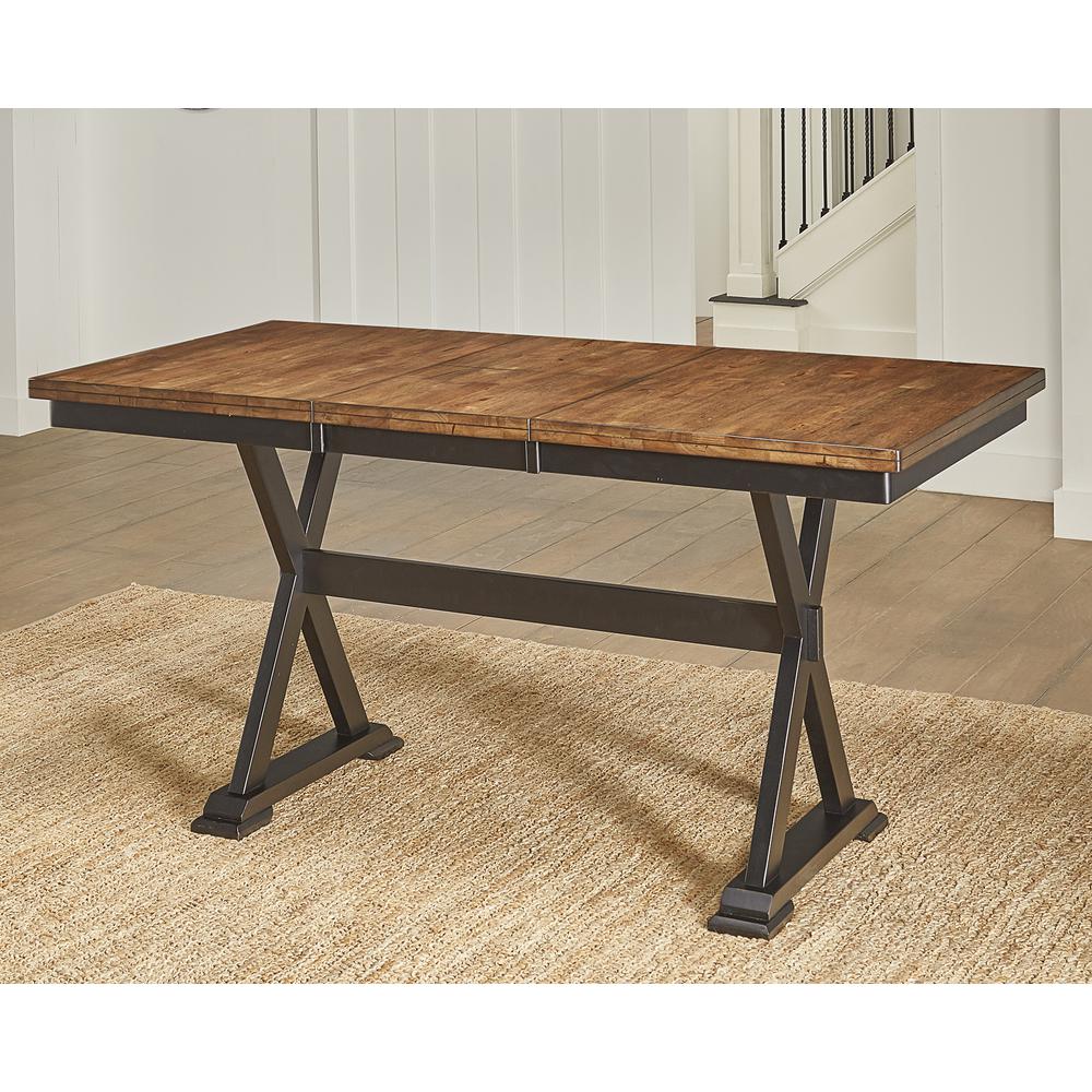 Stormy Ridge 54" - 72" Gather Height Table with (1) 18" Butterfly Leaf. Picture 1