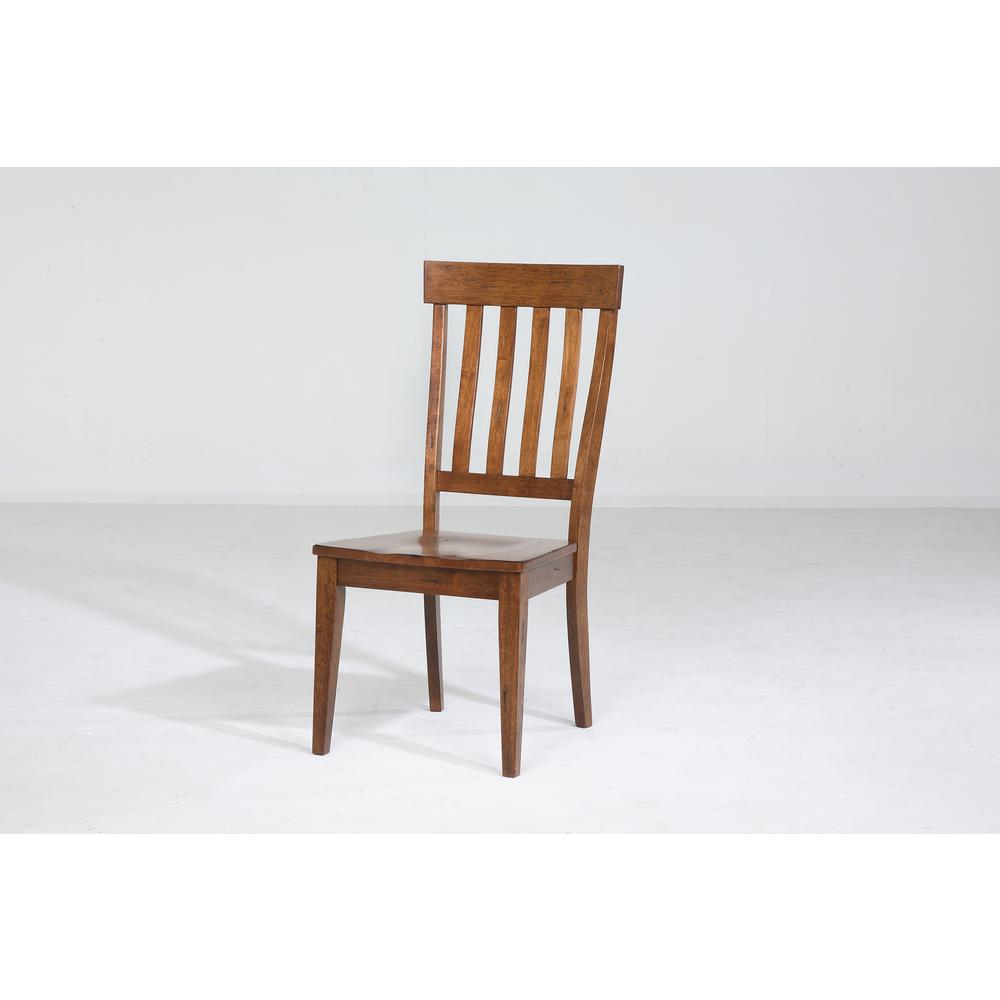 Rustic Amber Solid Wood Side Chair (Set of 2), Belen Kox. Picture 1