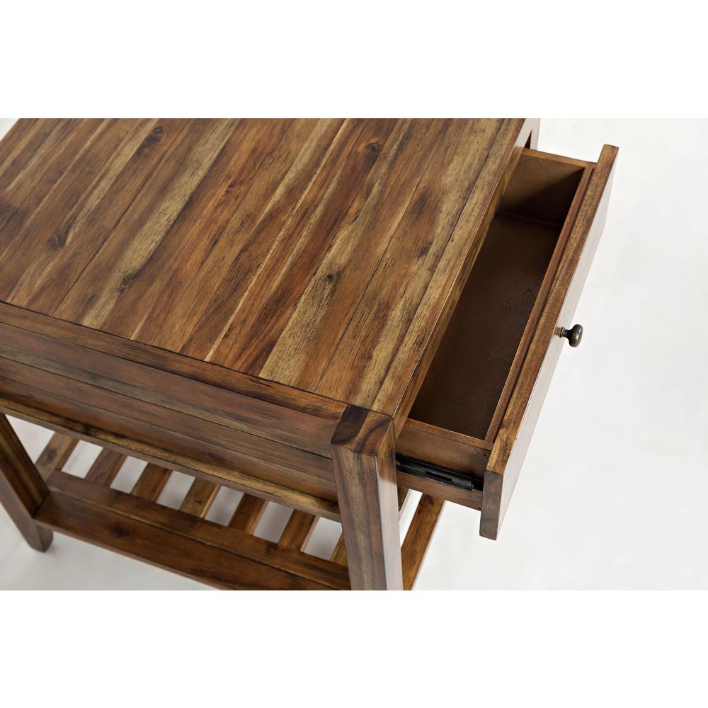 Modern Essential Solid Wood End Table. Picture 5