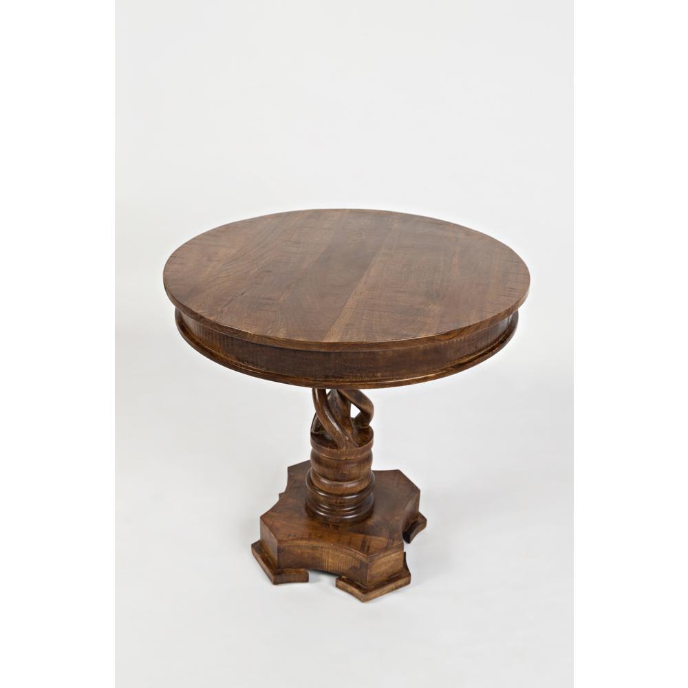 Hand Carved Pedestal Table. Picture 3