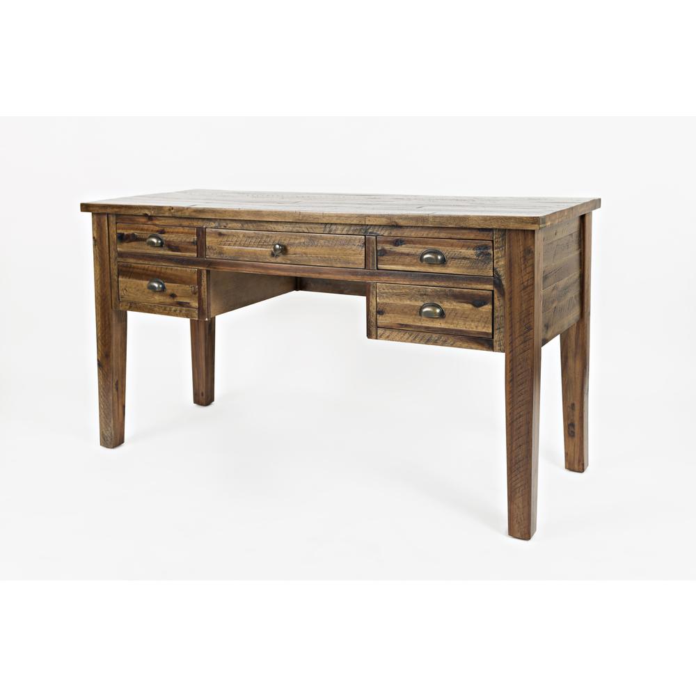 5-Drawer Desk - Dakota Oak. Picture 8