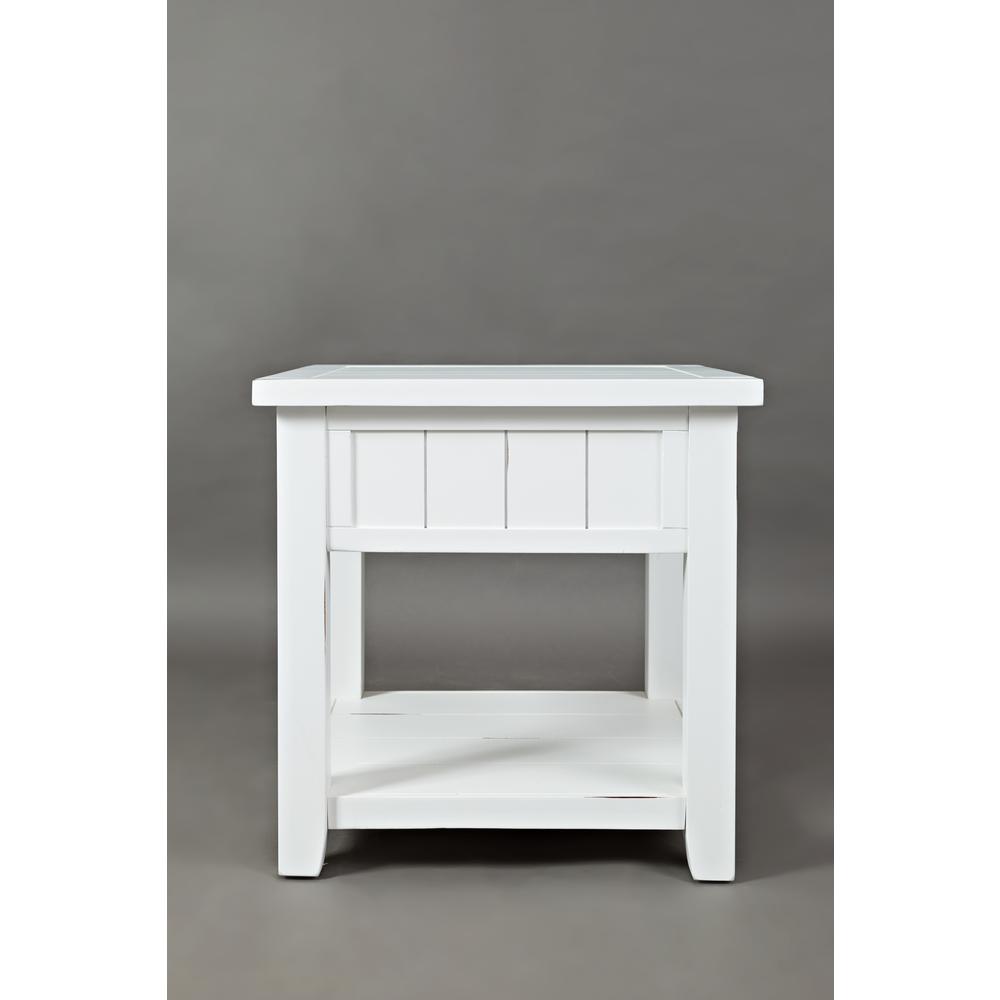 End Table - Weathered White. Picture 2