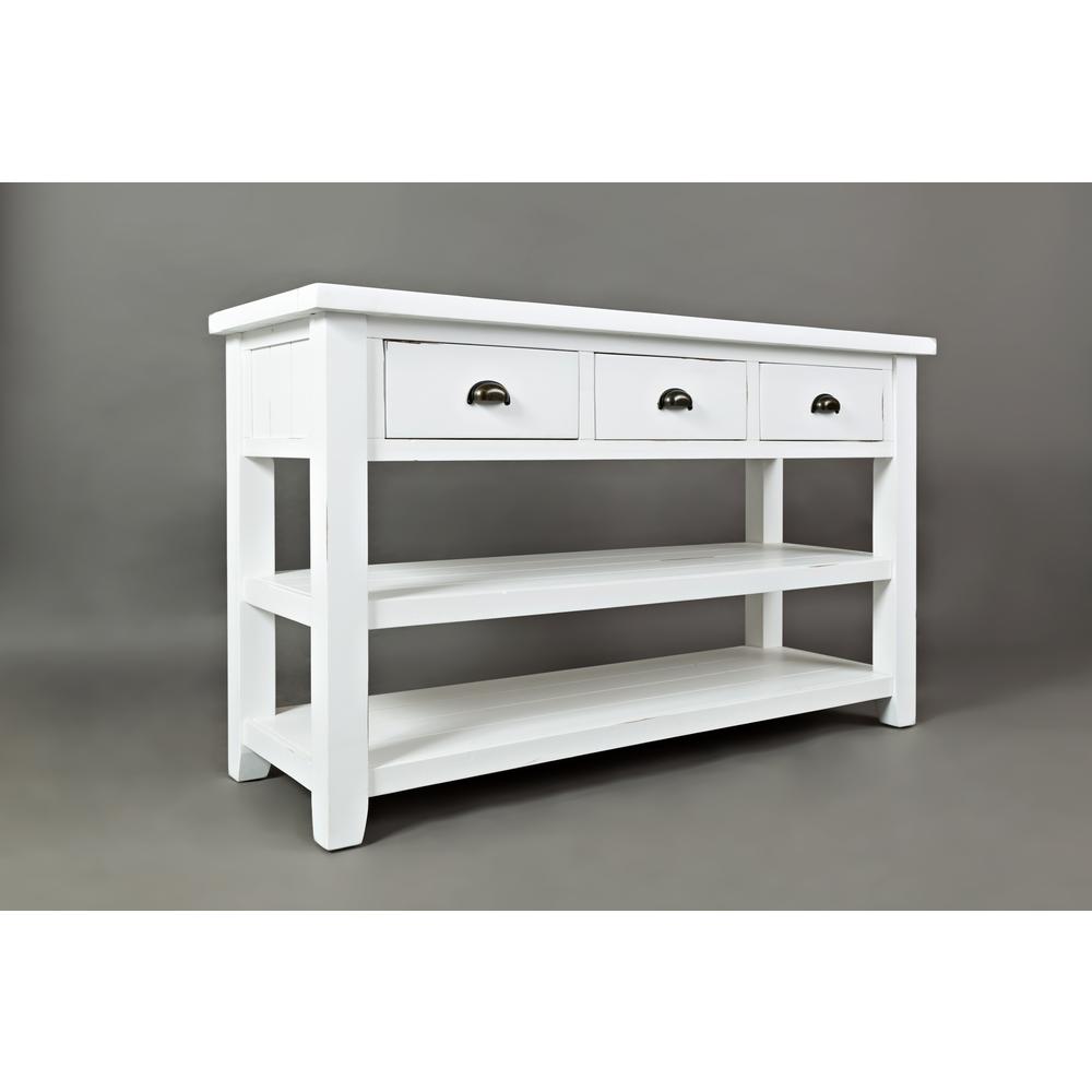 Sofa Table - Weathered White. Picture 5